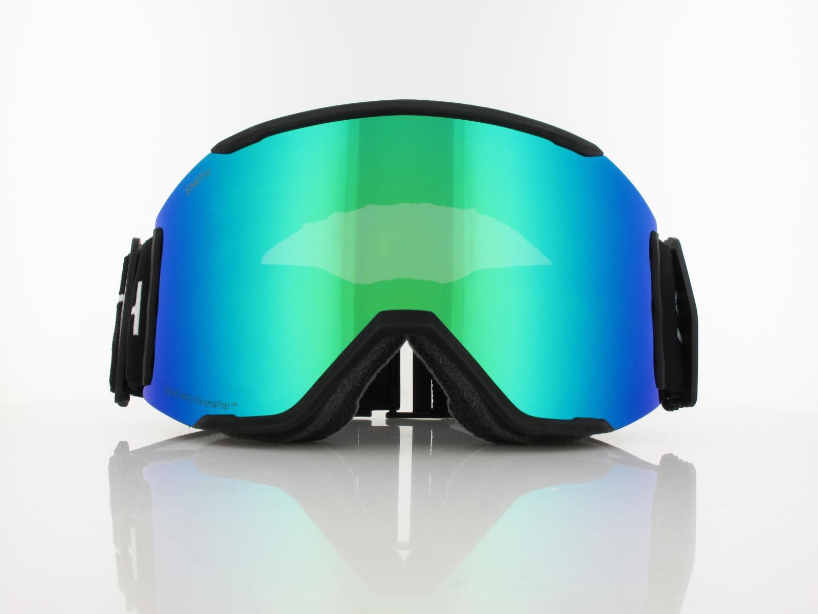 Smith | SQUAD MAG M00756 0JX99MK | black / chromapop sun green mirror - chromapop storm amber