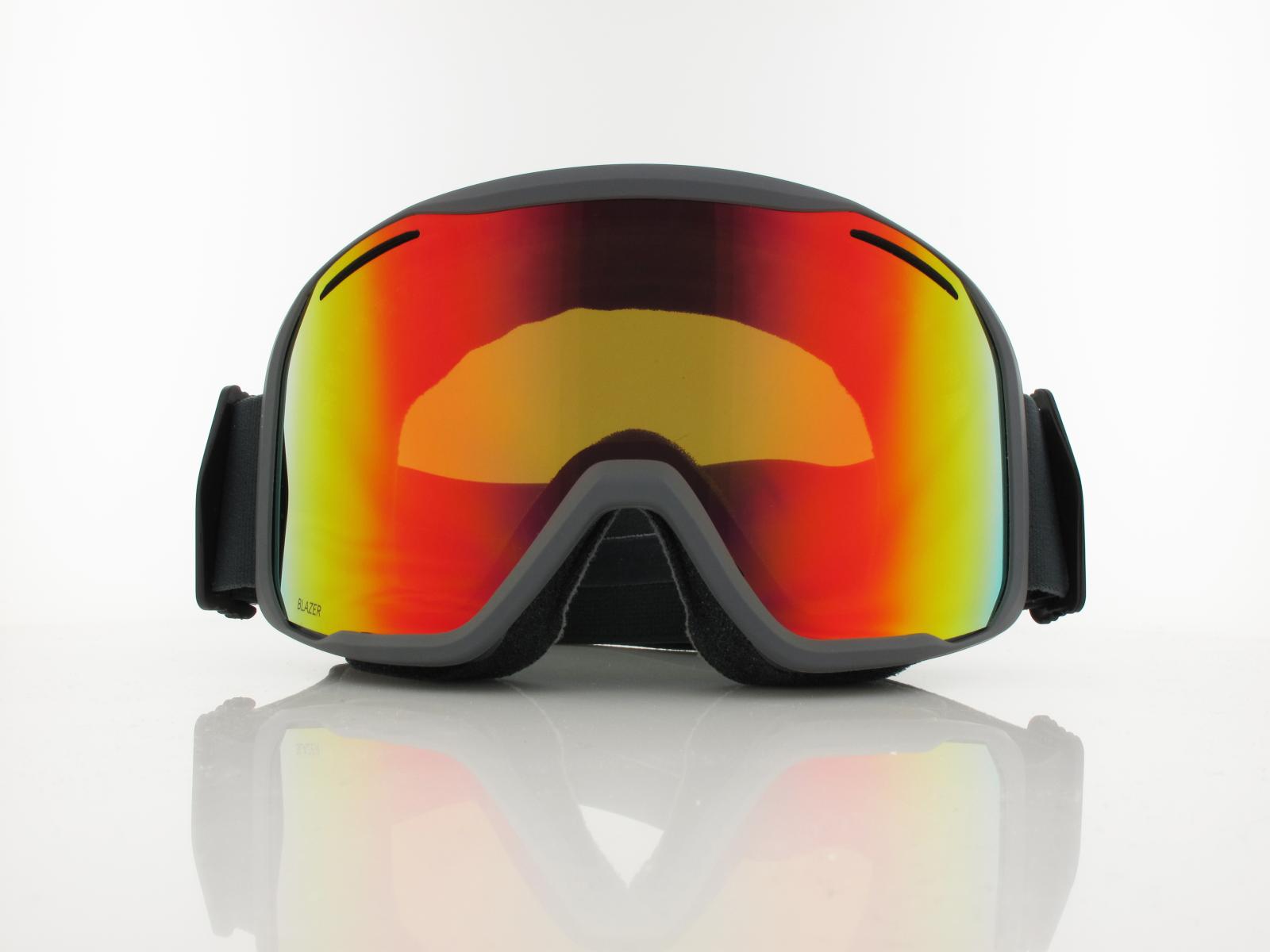 Smith | BLAZER M00778 0NT99C1 | slate / red solx mirror antifog