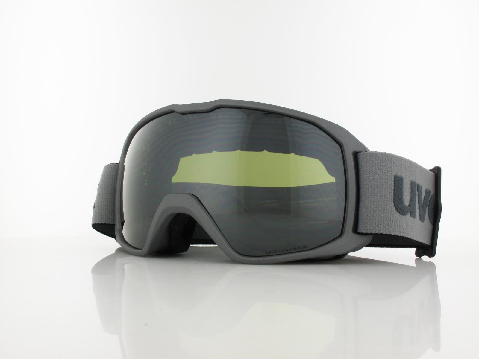 UVEX | xcitd CV S550642 5030 | rhino matt / mirror silver cv green