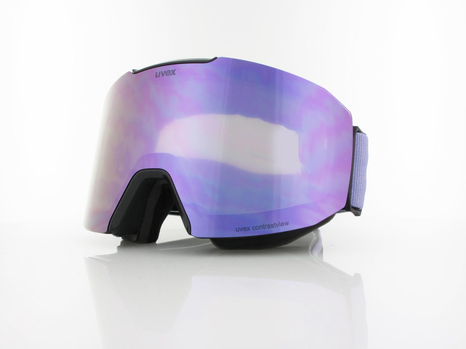 UVEX | evidnt ATTRACT S S550672 2330 | black matt / mirror lavender
