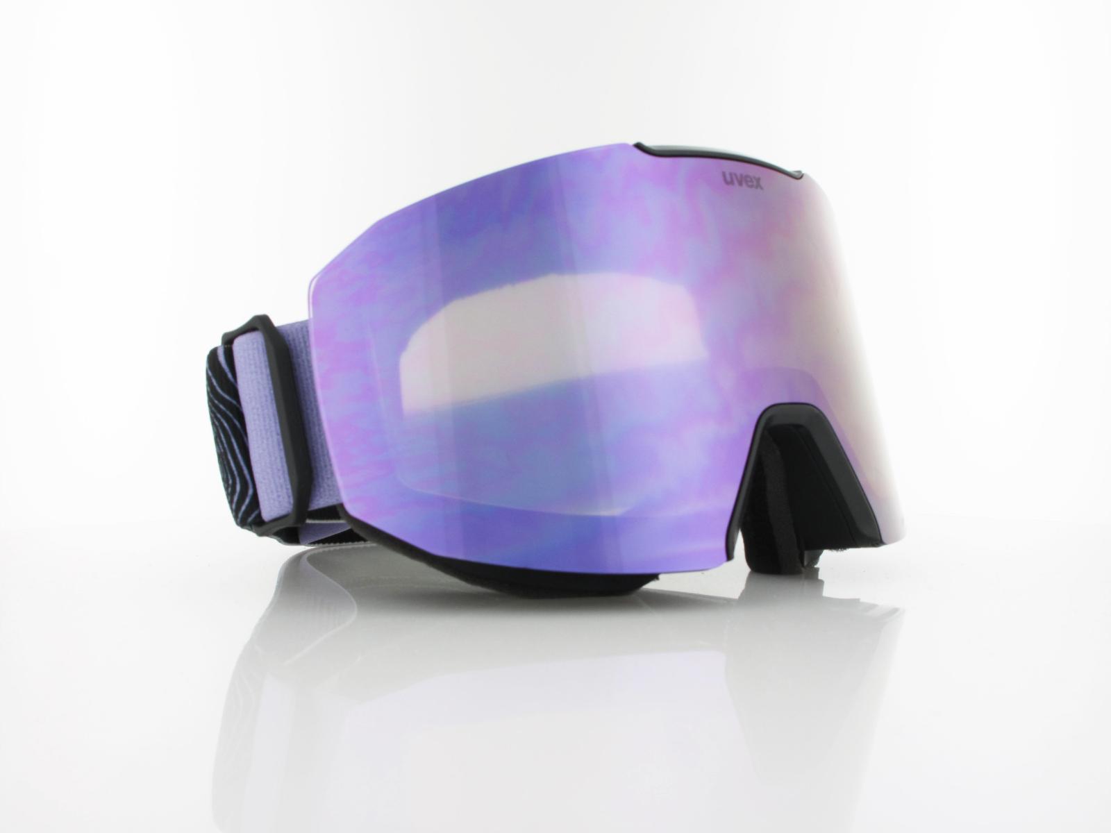 UVEX | evidnt ATTRACT S S550672 2330 | black matt / mirror lavender