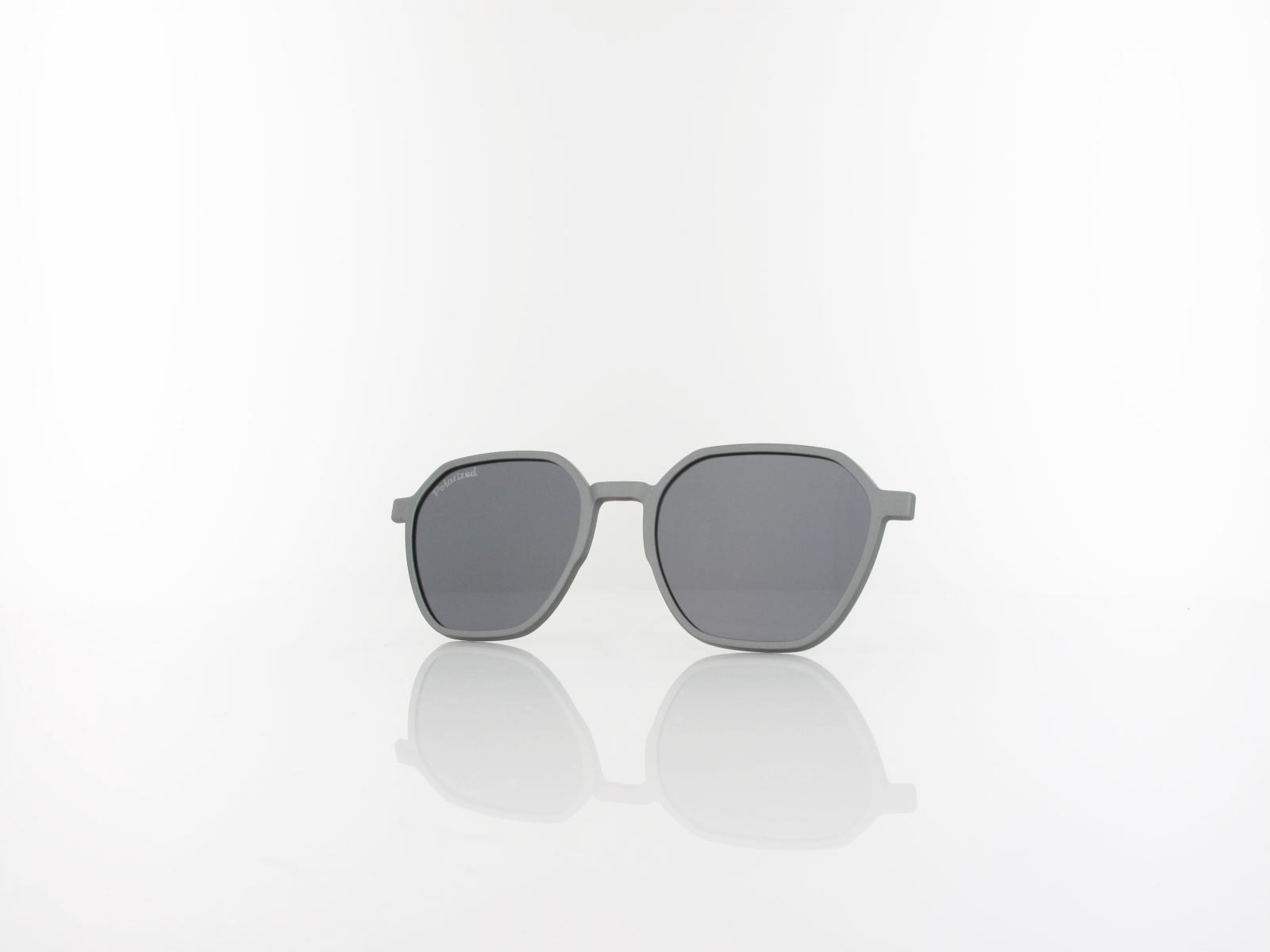 Brilando | CLIP M-TRC300B-1 | matt grey / smoke polarized