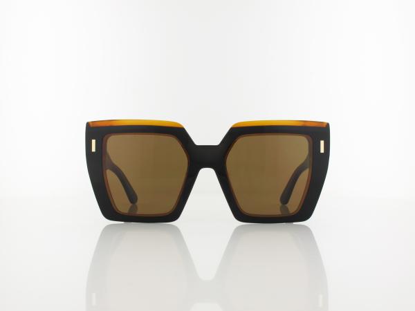 Calvin Klein | CK23502S 002 52 | black charcoal / brown