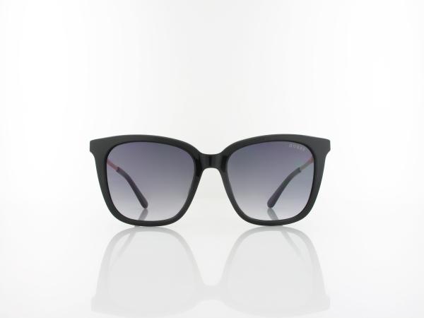 Guess | GU7886 01B 53 | shiny black / gradient smoke