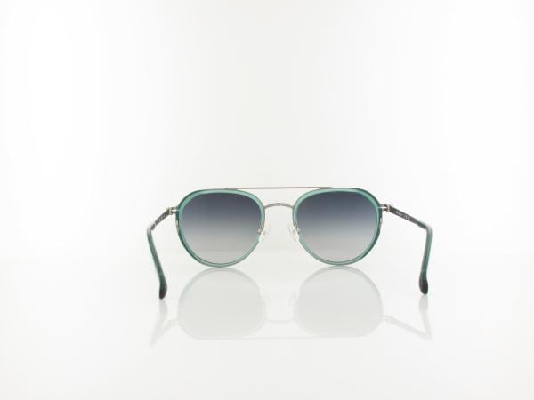 Brilando | Premium Sun U2640 53 | blau-gr&uuml;n transparent gun matt / grau verlauf 85-65%
