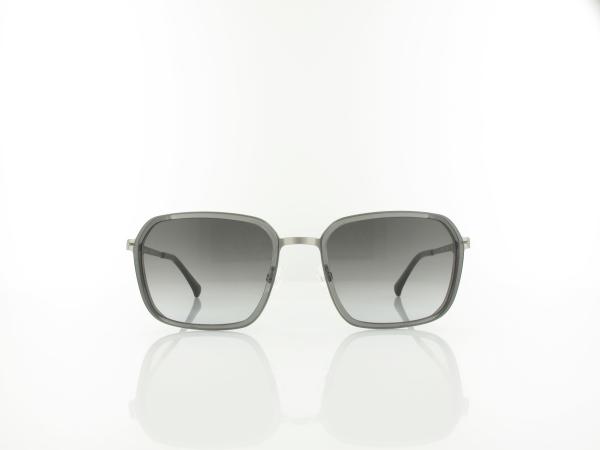 Brilando | Premium Sun U2650 54 | dunkelgrau transparent gun matt / bicolor verlauf grau blau 90-50%