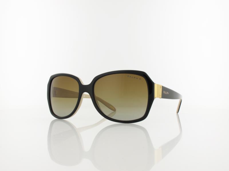 Ralph | RA5138 6123T3 58 | shiny black on nude / polar gradient brown