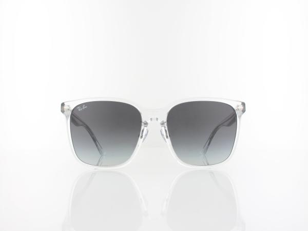 Ray Ban | RB2206D 64478G 57 | transparent / grey gradient blue