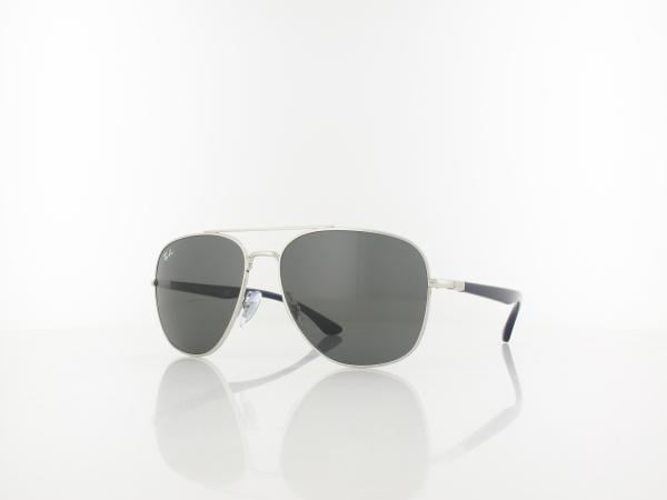 Ray Ban | RB3683 003/B1 56 | silver / dark grey