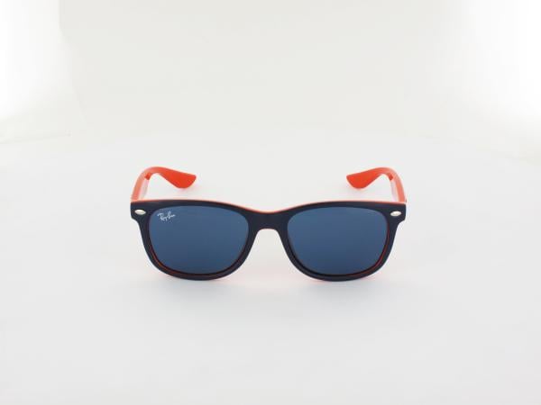 Ray Ban | New Wayfarer KIDS RJ9052S 178/80 47 | top blue on orange / blue