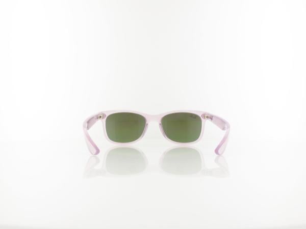 Ray Ban | New Wayfarer KIDS RJ9052S 7147B1 47 | opal violett / green - mirror blue violet