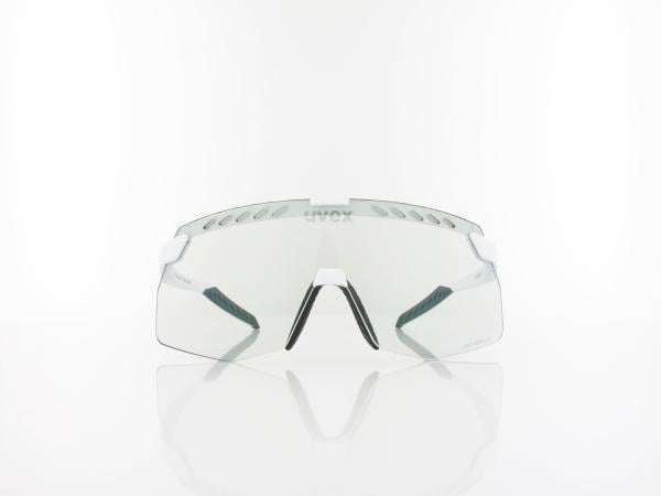 UVEX | pace stage S V S533084 8807 141 | white matt / variomatic litemirror green