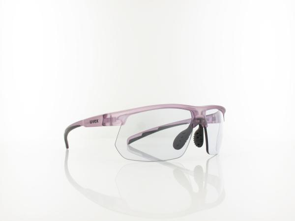 UVEX | aerios S V S534023 4401 62 | purple matt / variomatic smoke