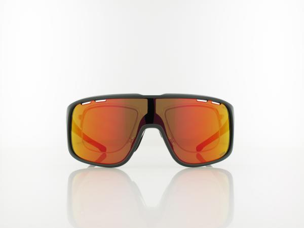 UVEX | RXs 4300 CV 7200 9054 135 | khaki matt / colorvision nature - red mirror