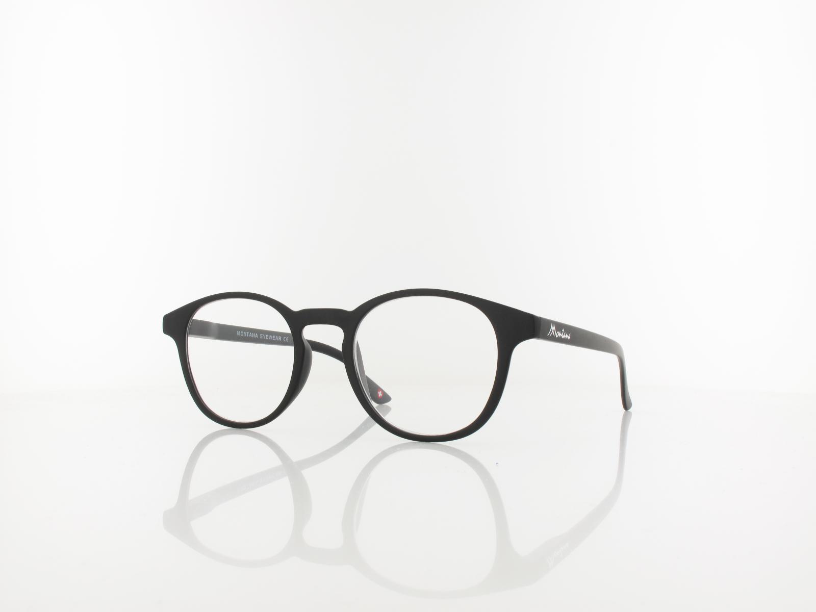 Brilando | MR52 Fertiglesebrille | matt black | +3,50