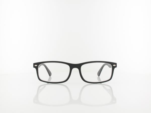 Brilando | MR83 Fertiglesebrille | matte black | +3,00