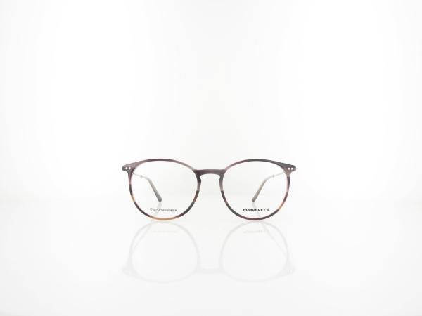 HUMPHREY'S | 581069 65 51 | braun dark palm green marmoriert