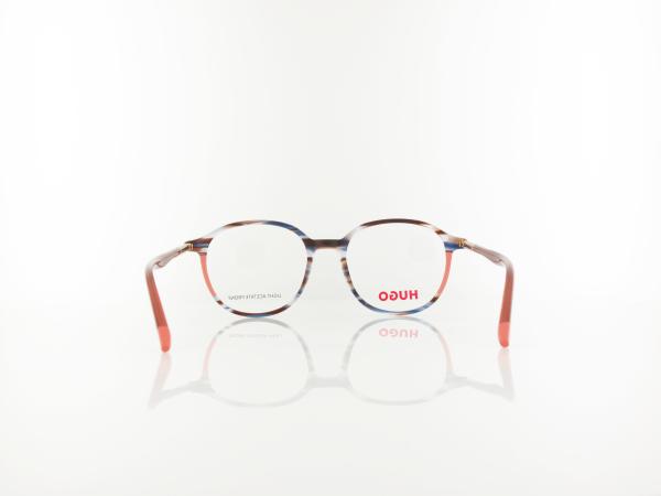 Hugo | HG 1380 F9O 51 | brown striped orange