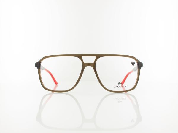 Lacoste | L2991 275 58 | transparent khaki brown