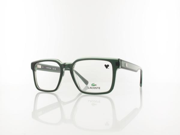 Lacoste | L4003 318 54 | transparent dark green