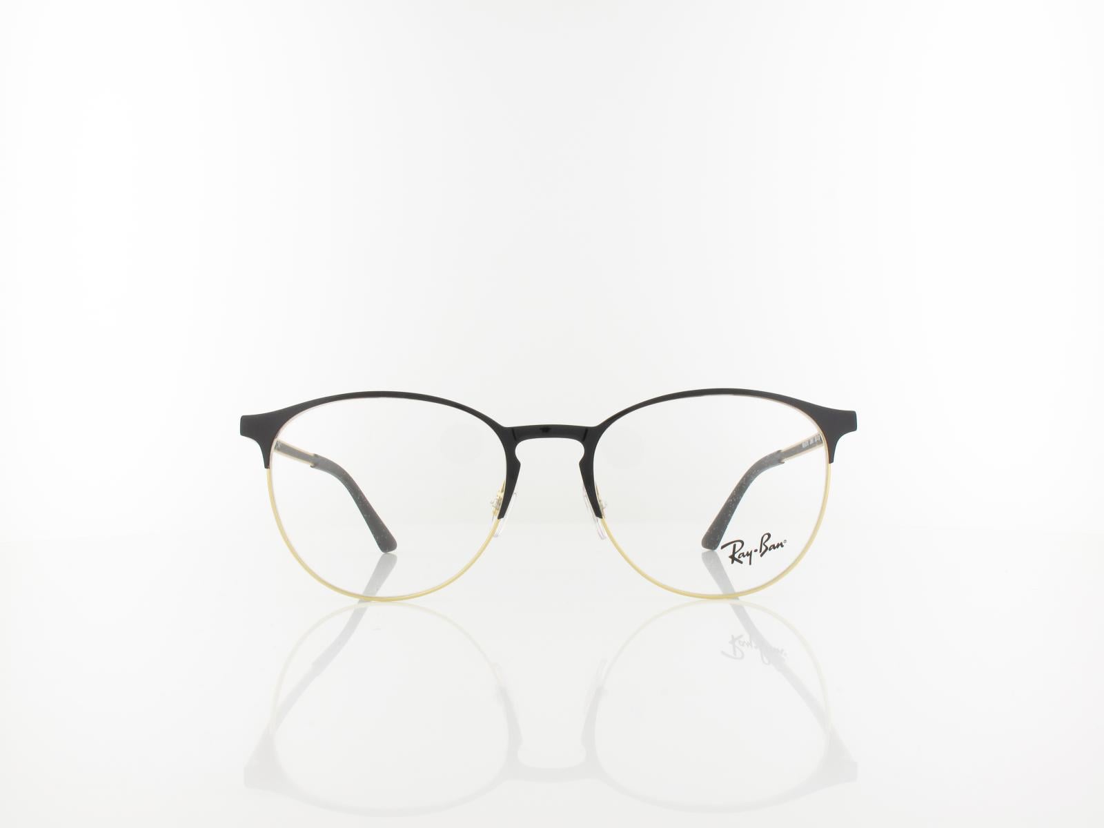 Ray Ban | RX6375 2890 53 | gold top in black