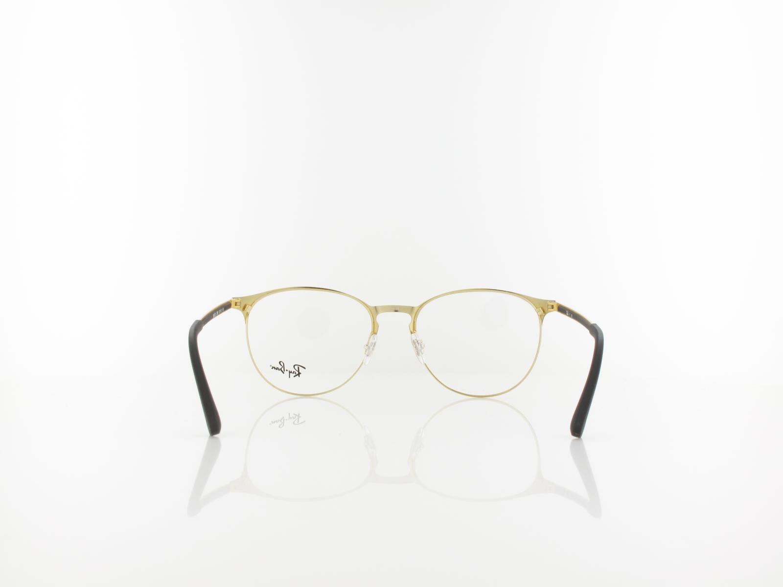 Ray Ban | RX6375 2890 53 | gold top in black