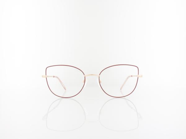 Brilando | L119 E 53 | gl&auml;nzend rosegold matt violett
