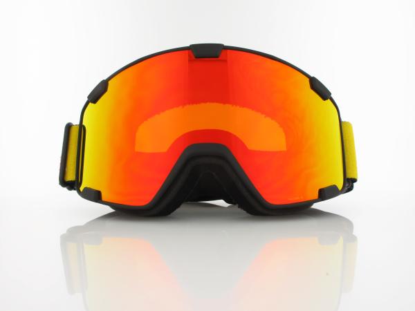 Red Bull SPECT | PARK 20RE2 | matt black black strap colored logo / orange with red mirror