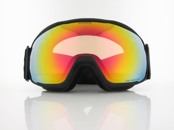 UVEX | victorious V S550189 2230 | black matt / DL vario rainbow mirror - clear