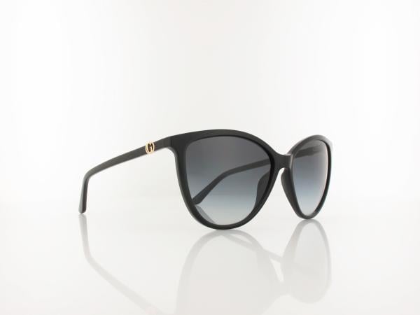 Guess | GU00256 01B 58 | shiny black / gradient smoke