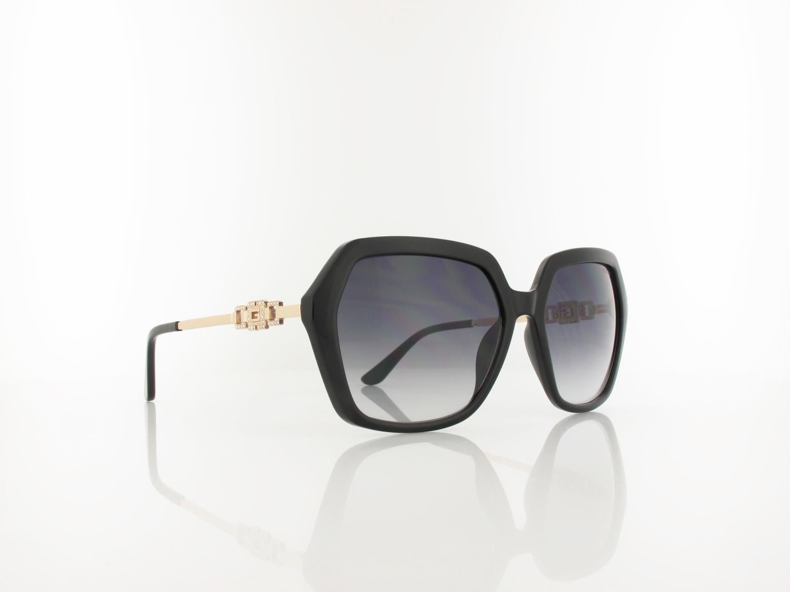 Guess | GU00267 01B 57 | shiny black / gradient smoke