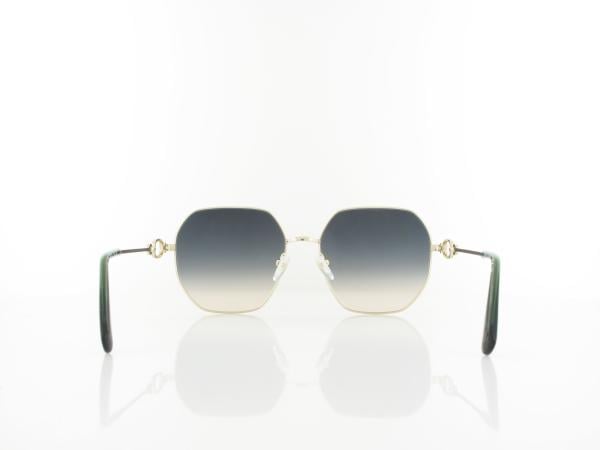 Longchamp | LO187S 725 58 | gold gradient green rose / grey gradient