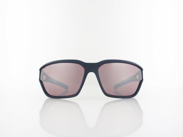 Brilando | Premium Sport M2470 67 | dunkelblau t&uuml;rkis / kontrast sport hazel silber verspiegelt