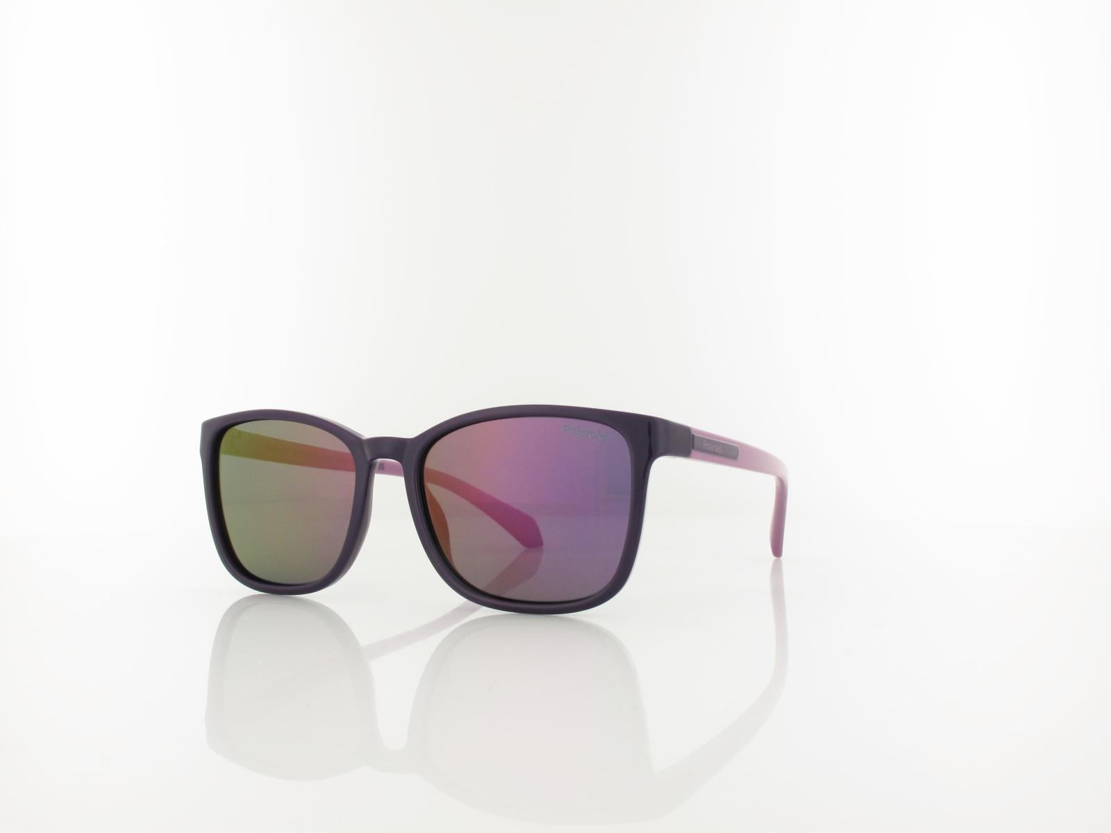 Polaroid | PLD 8077/S 0T7/AI 49 | plum / grey pink mirror polarized