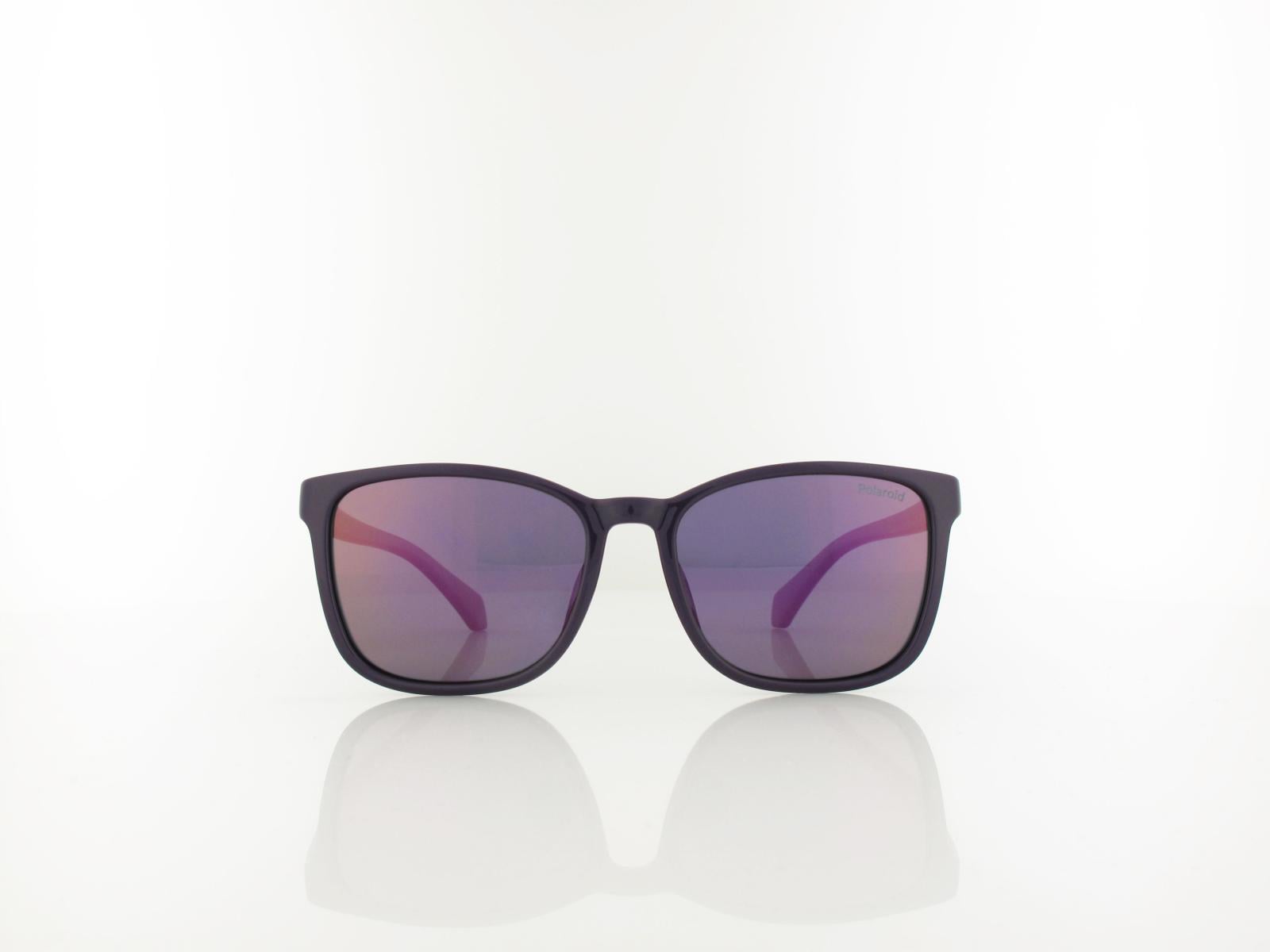 Polaroid | PLD 8077/S 0T7/AI 49 | plum / grey pink mirror polarized