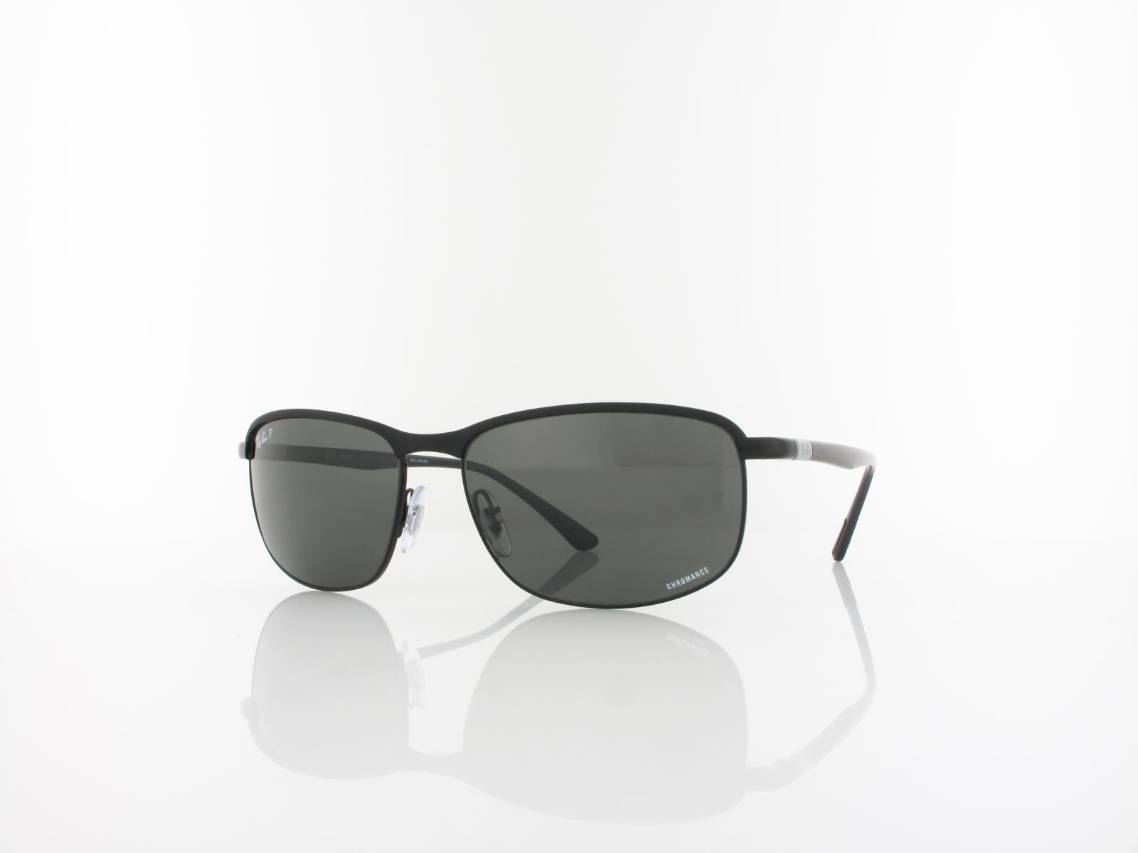 Ray Ban | Chromance RB3671CH 186/K8 60 | black on black / chromance dark grey polarized