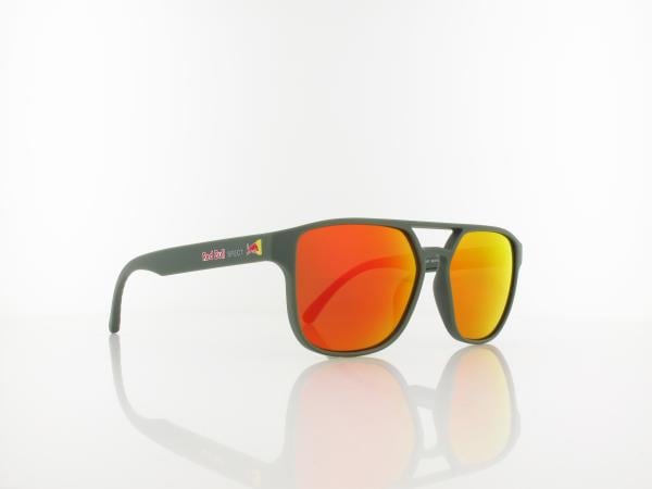 Red Bull SPECT | ELROY 003P 55 | olive green / brown with red mirror polarized