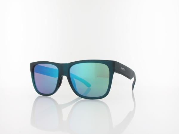 Smith | Lowdown 2 FJM/QG 55 | matte pacific crystal / chromapop glass polarized opal mirror