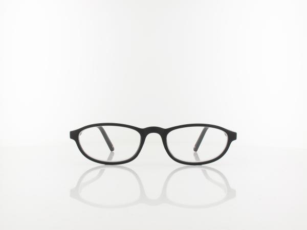 Brilando | HMR57 Fertiglesebrille | matt black | +1,50