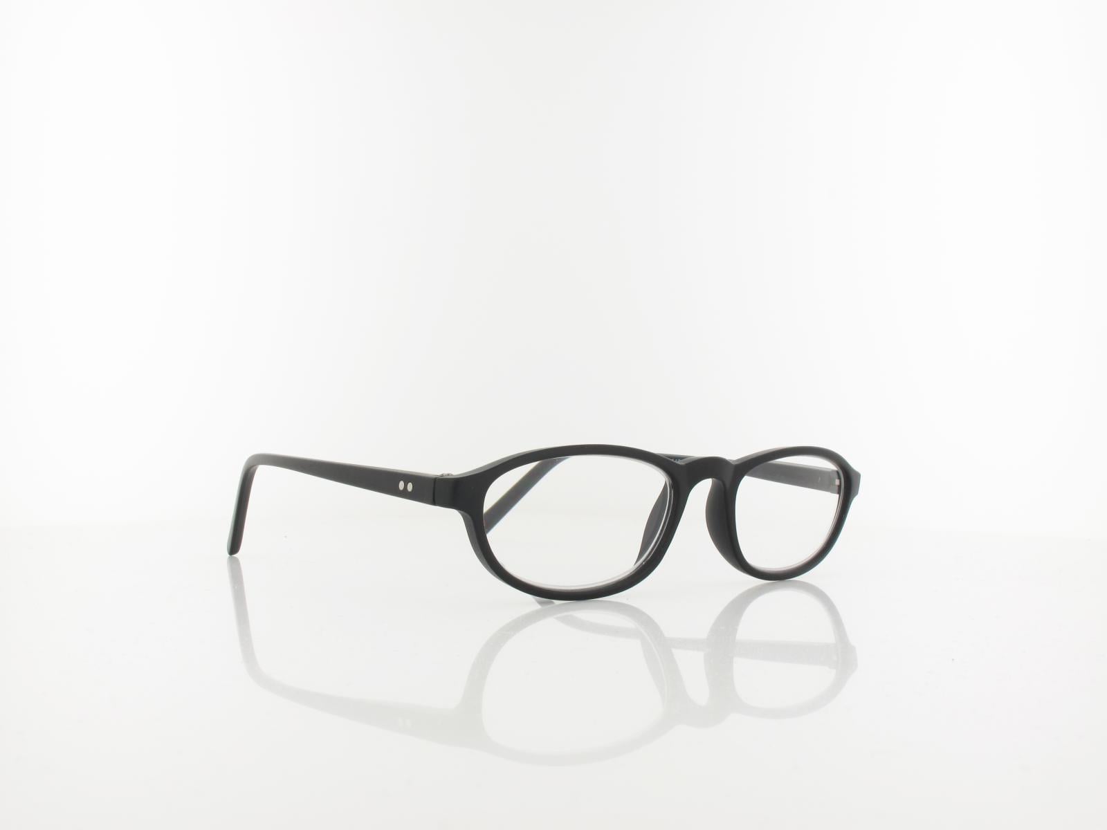 Brilando | HMR57 Fertiglesebrille | matt black | +1,50