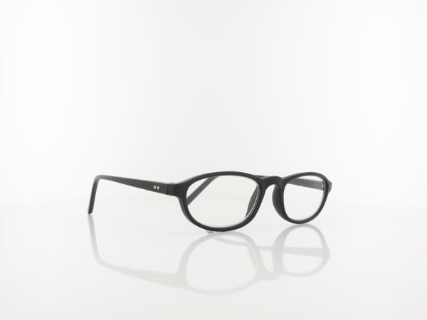 Brilando | HMR57 Fertiglesebrille | matt black | +1,50