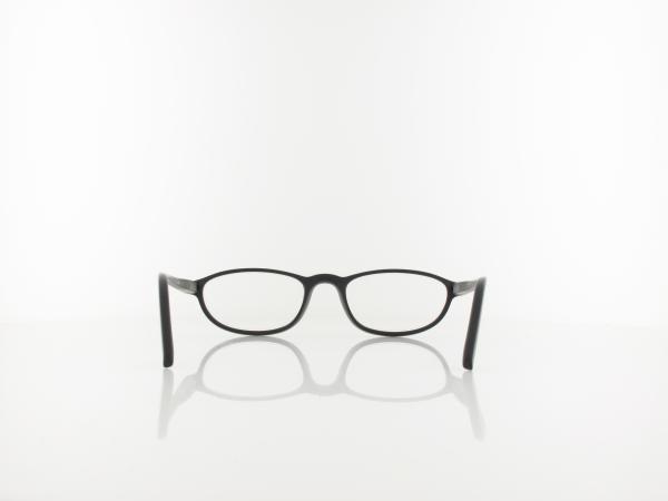 Brilando | HMR57 Fertiglesebrille | matt black | +1,50