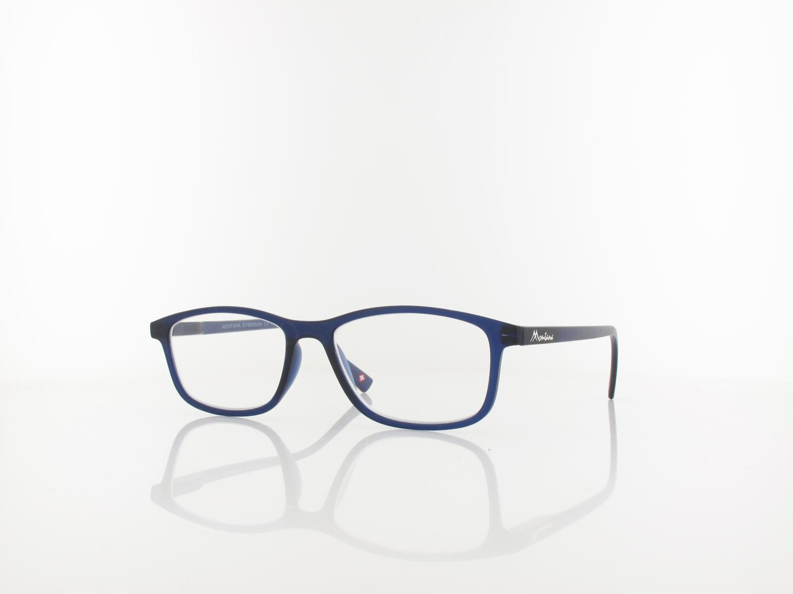 Brilando | MR51A Fertiglesebrille | matt blue | +1,50