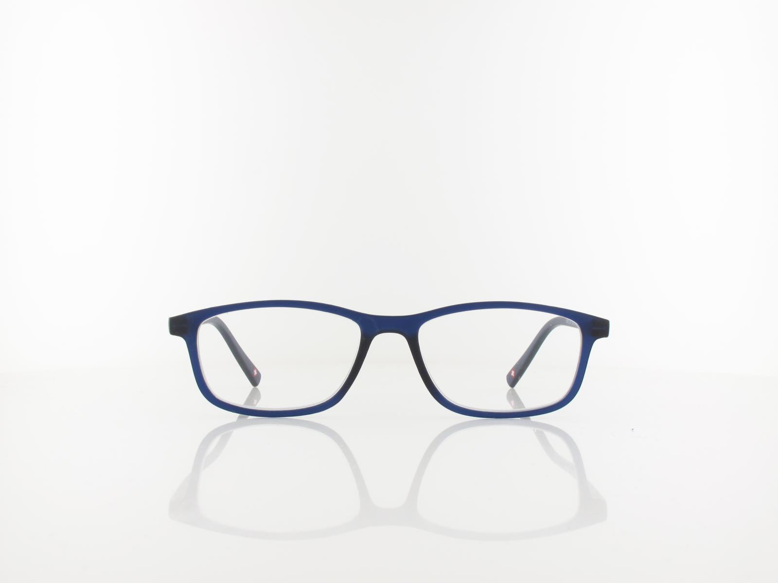 Brilando | MR51A Fertiglesebrille | matt blue | +1,50
