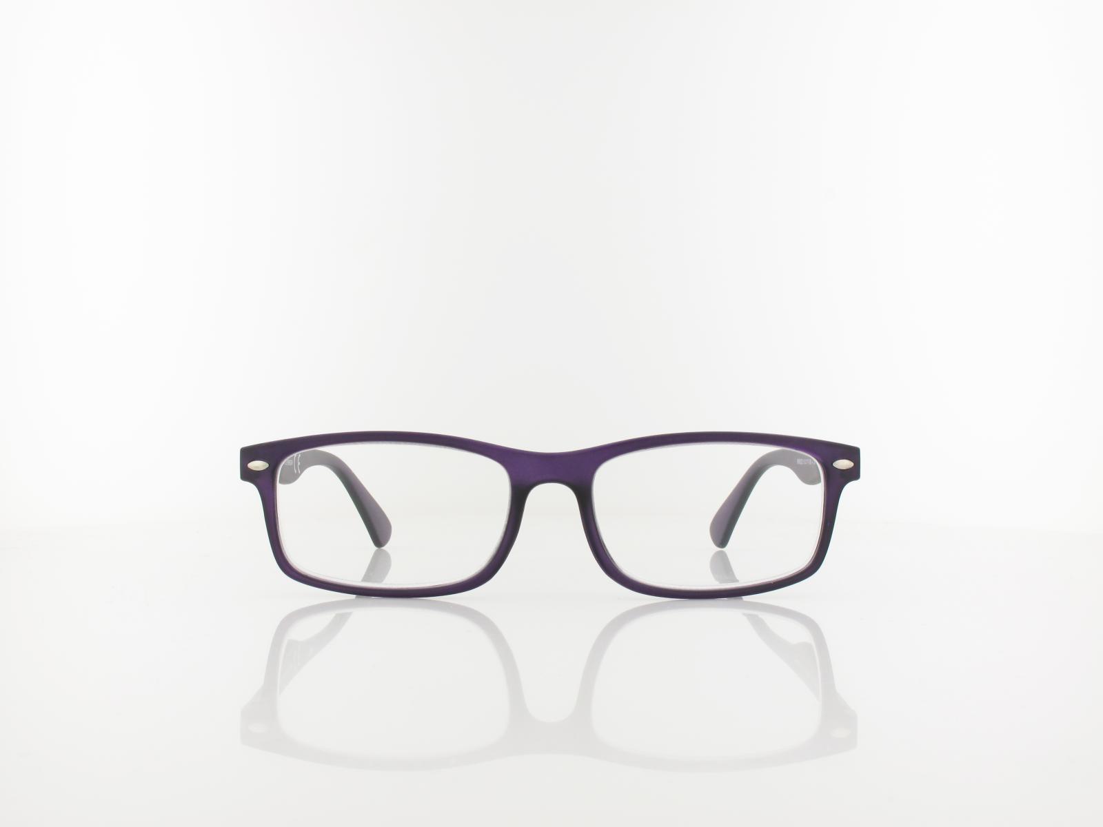 Brilando | MR83D Fertiglesebrille | purple | +2,50