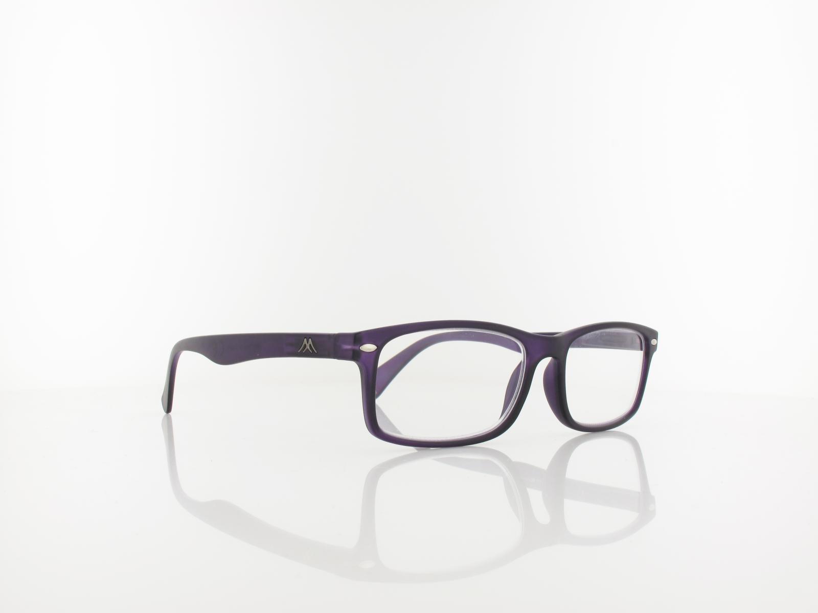 Brilando | MR83D Fertiglesebrille | purple | +2,50