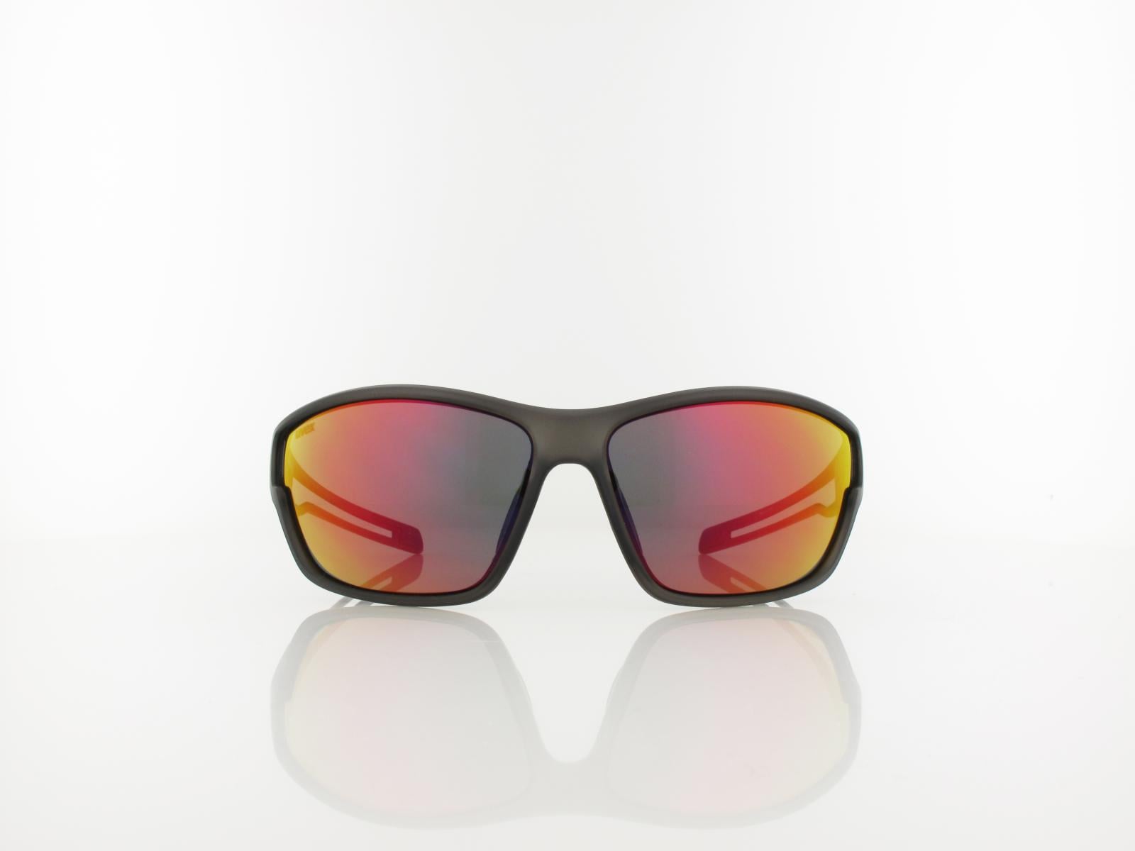 UVEX | sportstyle 806 S533087 2213 65 | smoke matt / mirror red