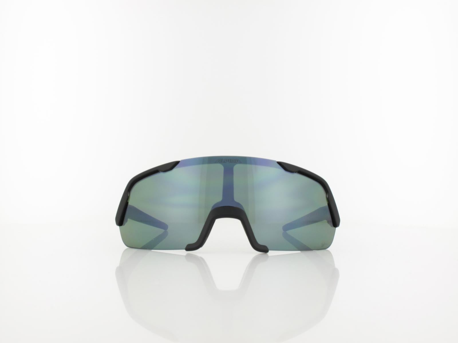 ALPINA | Rocket Youth Q-Lite A8714 031 128 | black matt / silver mirror