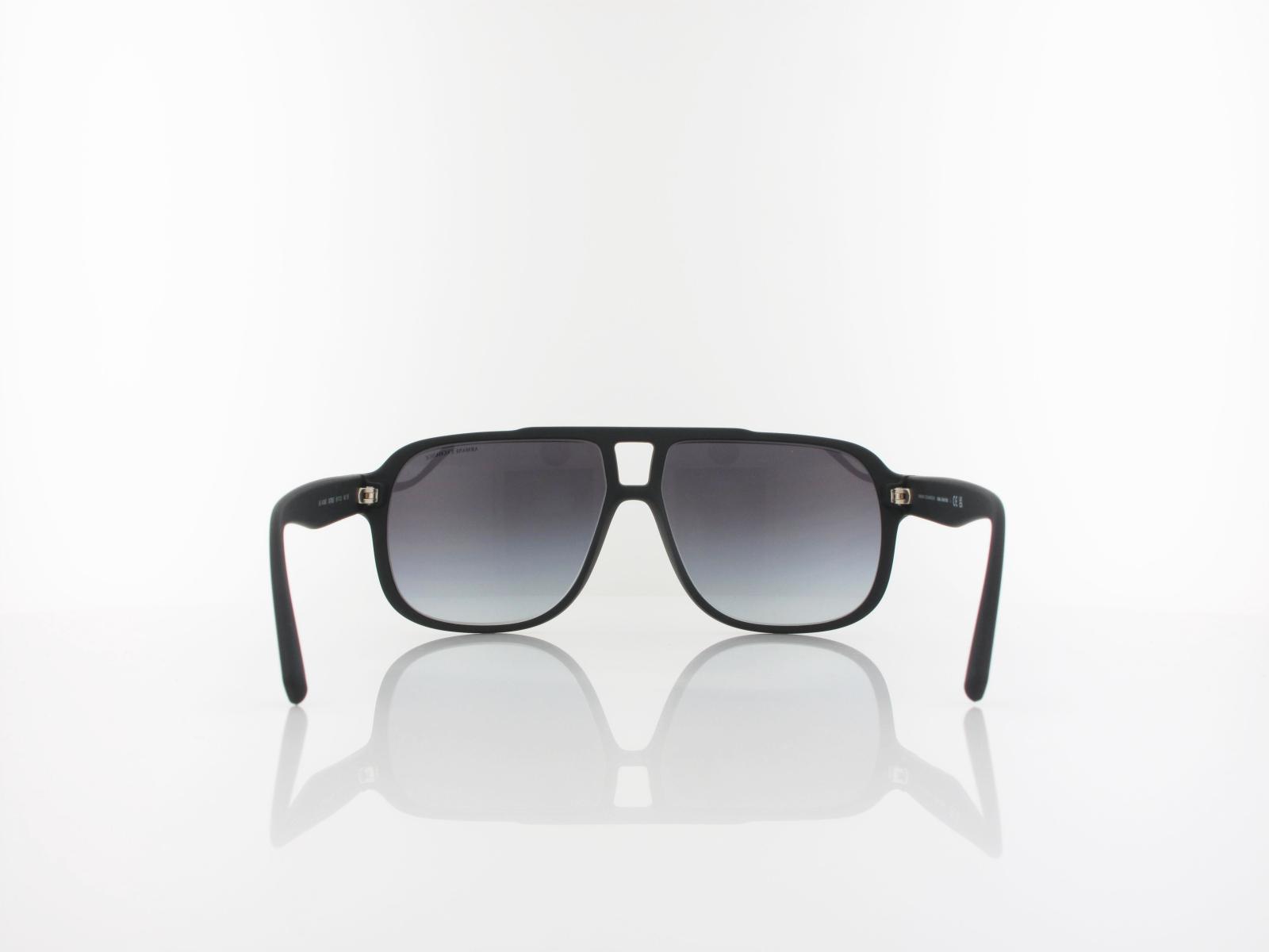 Armani Exchange | AX4104S 80788G 61 | matte black / gradient grey