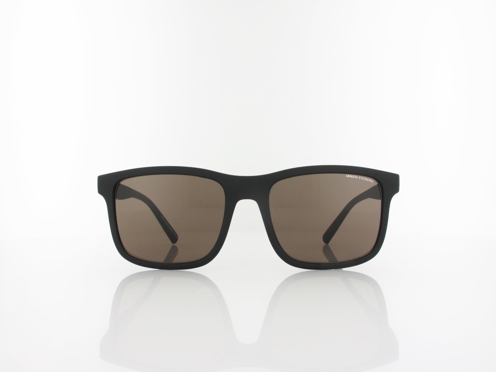 Armani Exchange | AX4145S 807873 57 | matte black / dark brown